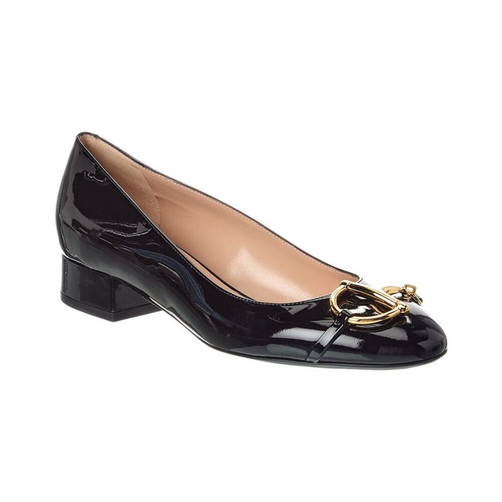 Gucci Horsebit Patent Ballet Pump